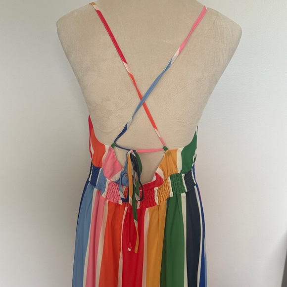Flying Tomato Vibrant Multicolor Maxi Dress - Picture 7 of 8